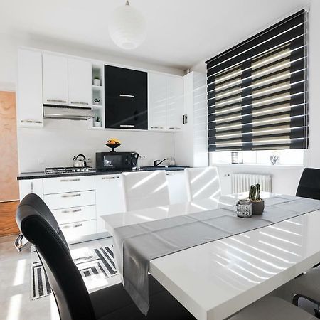 White Spacious Apartment Сибиу Екстериор снимка